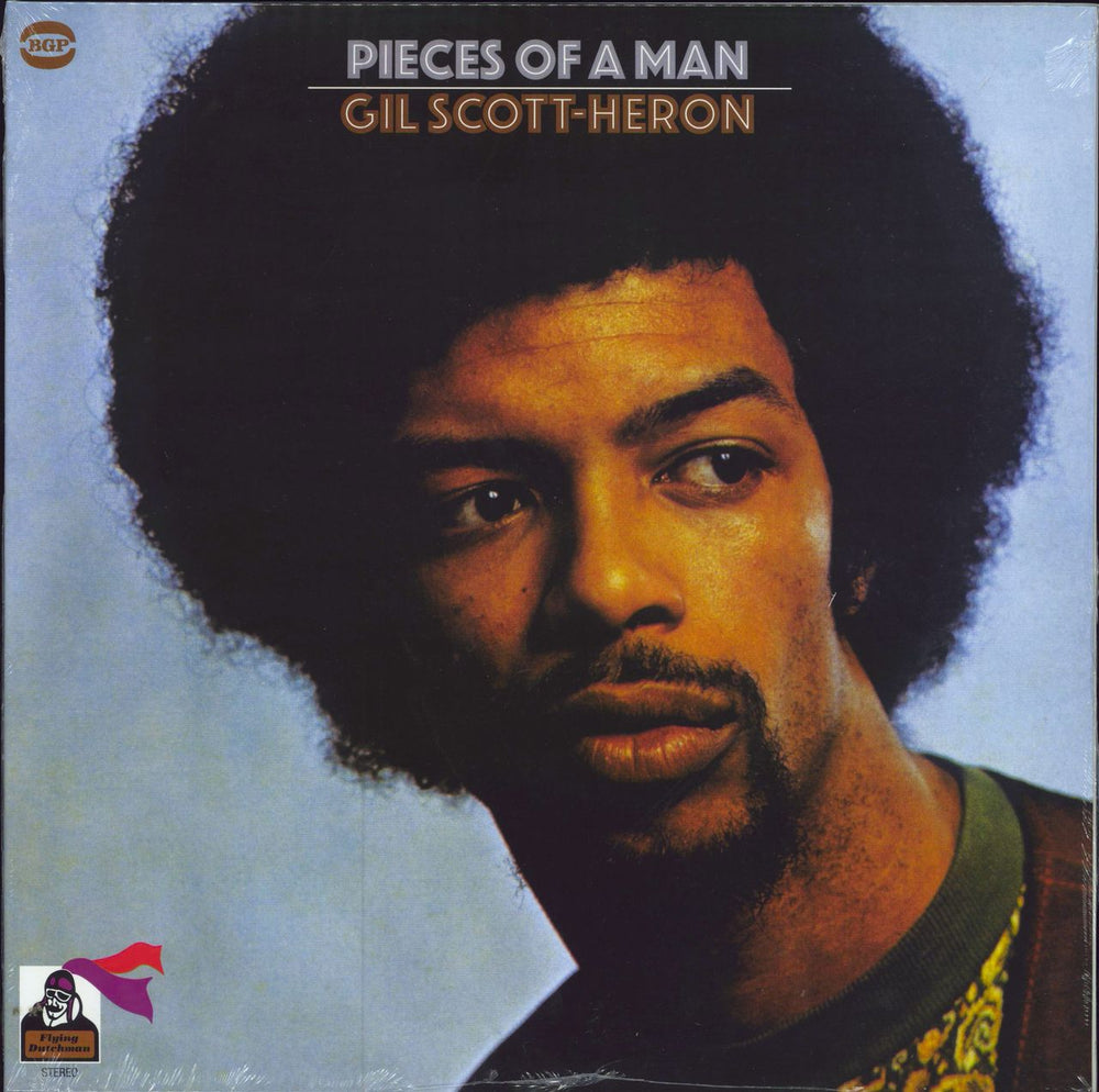 Gil Scott-Heron Pieces Of A Man - Sealed UK Promo vinyl LP album (LP record) HIQLP007