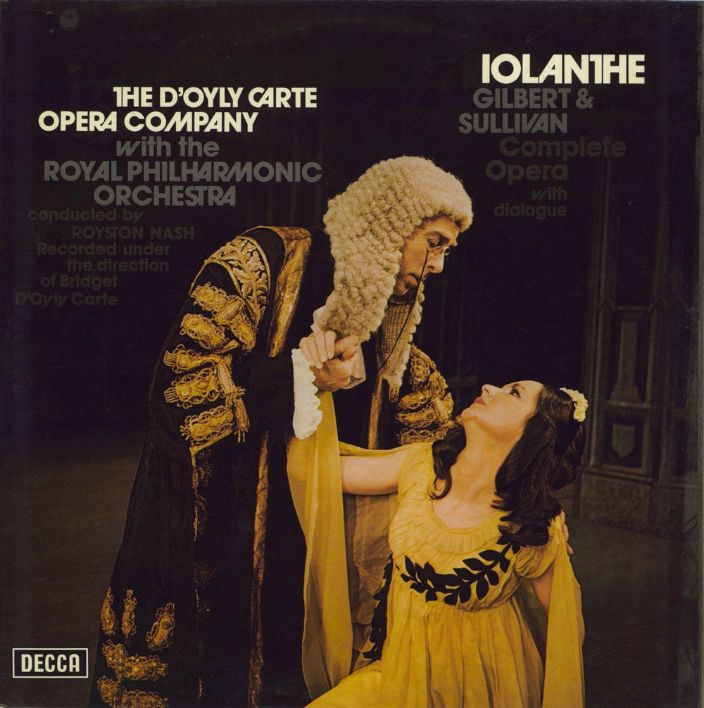 Gilbert & Sullivan Iolanthe UK 2-LP vinyl record set (Double LP Album) SKL5188/9