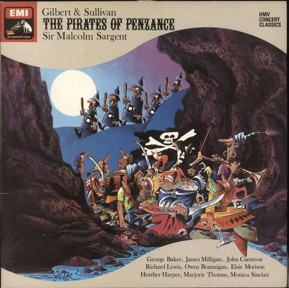 Gilbert & Sullivan The Pirates Of Penzance - 78 UK 2-LP vinyl record set (Double LP Album) SXDW3041