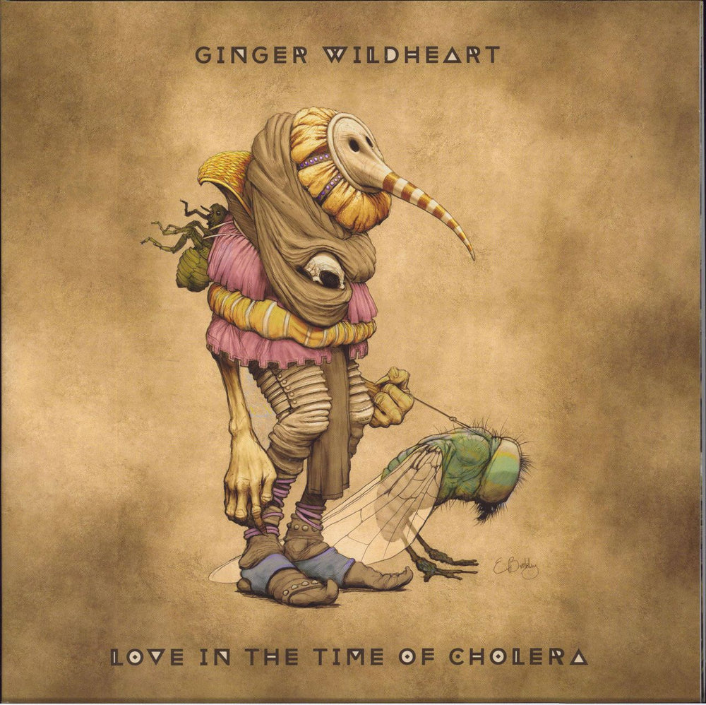 Ginger (Wildhearts) Love In The Time of Cholera UK 2-LP vinyl record set (Double LP Album) RRRLP019