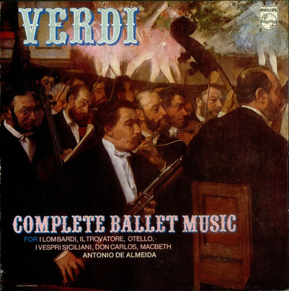 Giuseppe Verdi Complete Ballet Music Dutch Vinyl Box Set 6747093