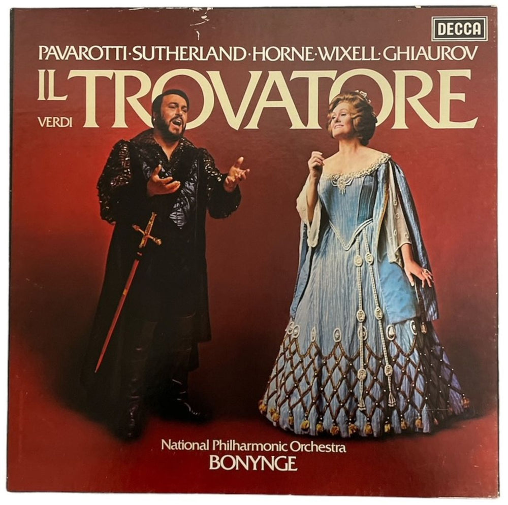 Giuseppe Verdi Il Trovatore UK Vinyl Box Set D82D3