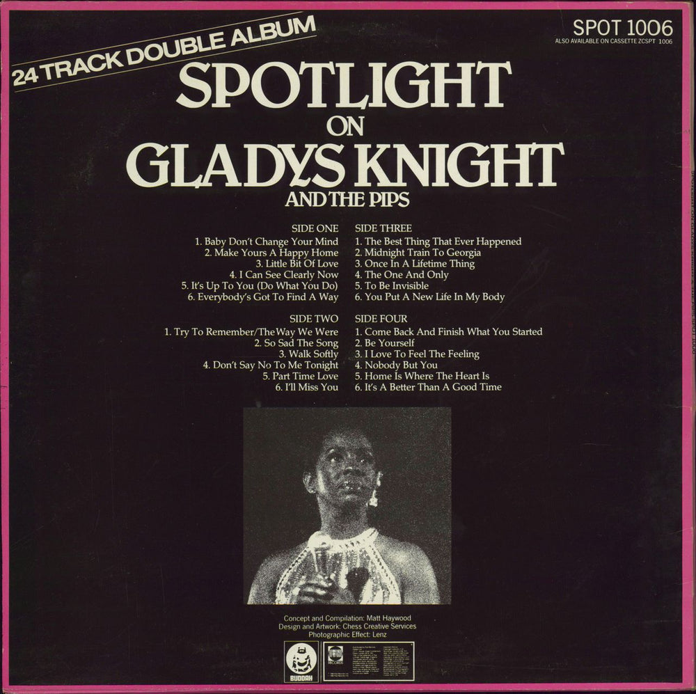 Gladys Knight & The Pips Spotlight On Gladys Knight And The Pips UK 2-LP vinyl record set (Double LP Album)