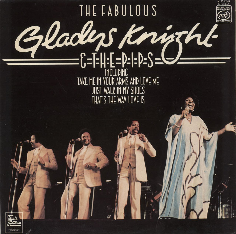 Gladys Knight & The Pips The Fabulous Gladys Knight & The Pips UK Promo vinyl LP album (LP record) MFP50304