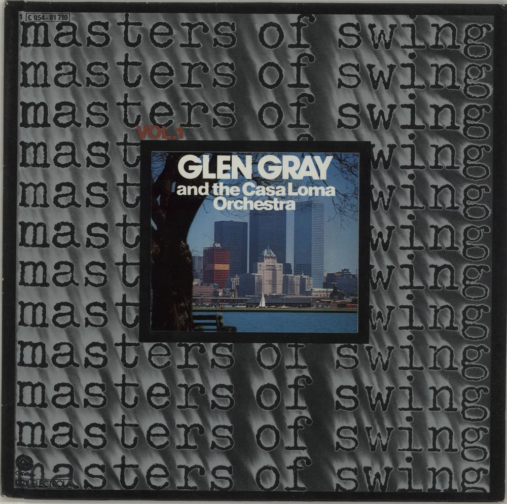 Glen Gray Masters Of Swing Vol. 1 German vinyl LP album (LP record) 1C054-61710