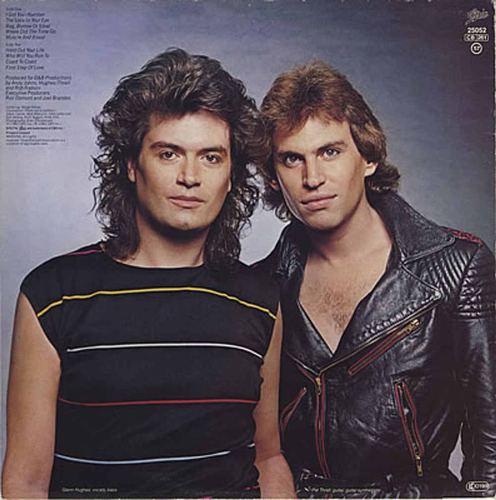 Glenn Hughes Hughes/Thrall UK vinyl LP album (LP record) GLHLPHU195856