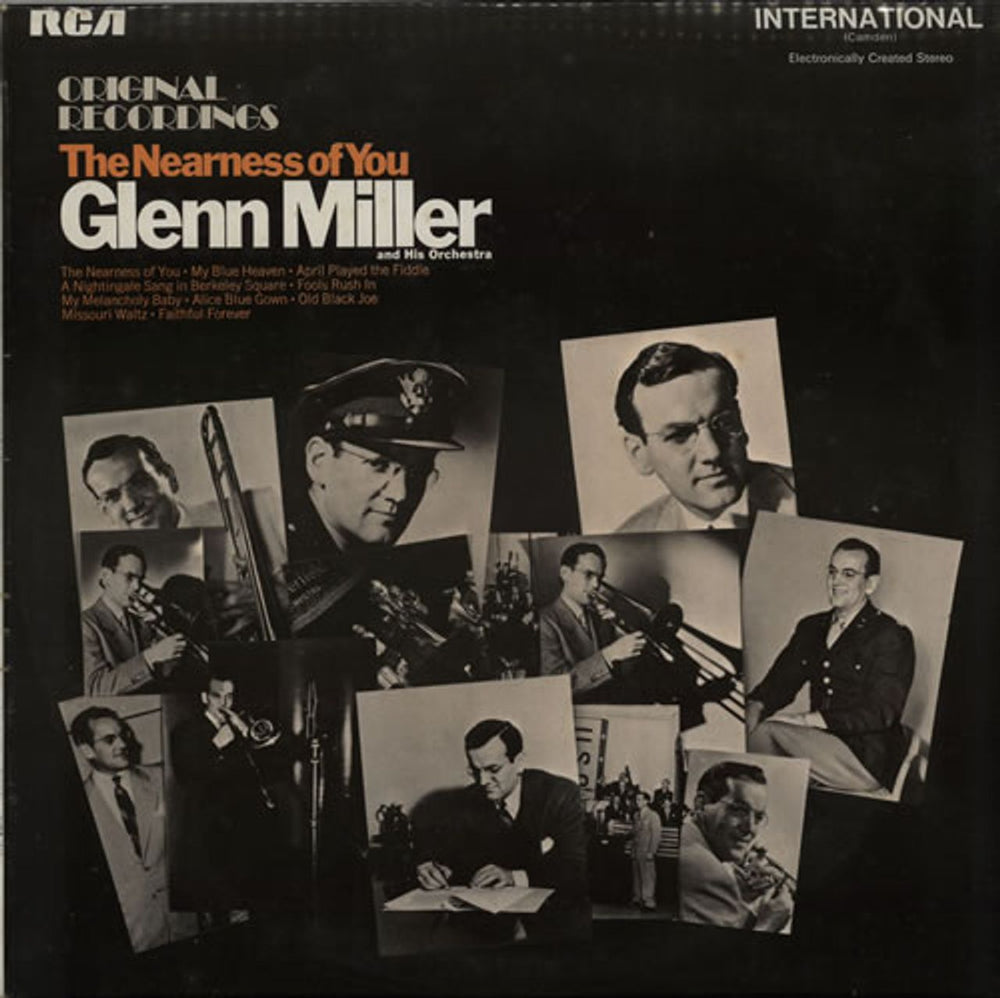 Glenn Miller The Nearness Of You UK vinyl LP album (LP record) INTS.1019