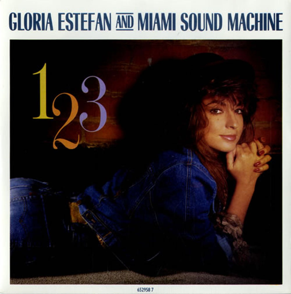 Gloria Estefan 1-2-3 - One Two Three UK 7" vinyl single (7 inch record / 45) 6529587