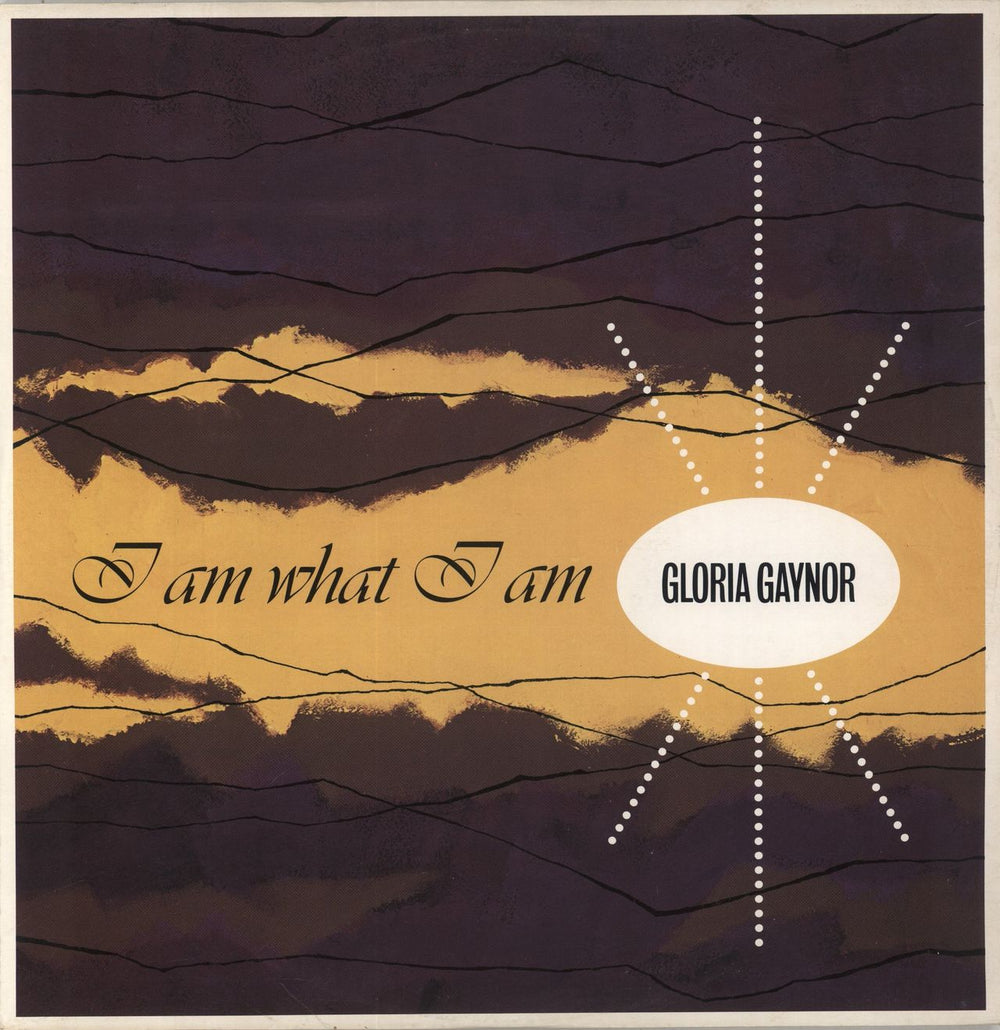 Gloria Gaynor I Am What I Am - title sleeve UK 12" vinyl single (12 inch record / Maxi-single) CHS122765