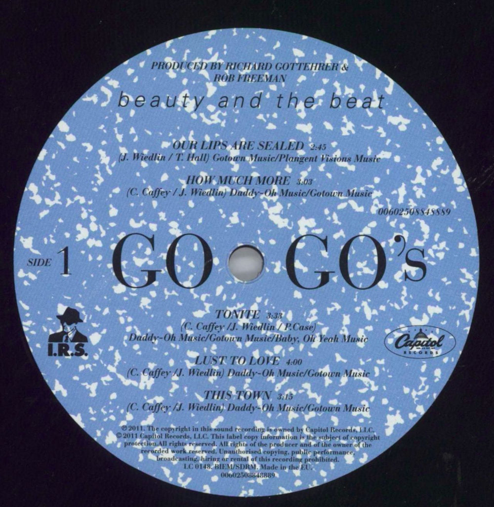 Go-Go's Beauty And The Beat - Reissue UK vinyl LP album (LP record) GOGLPBE819867