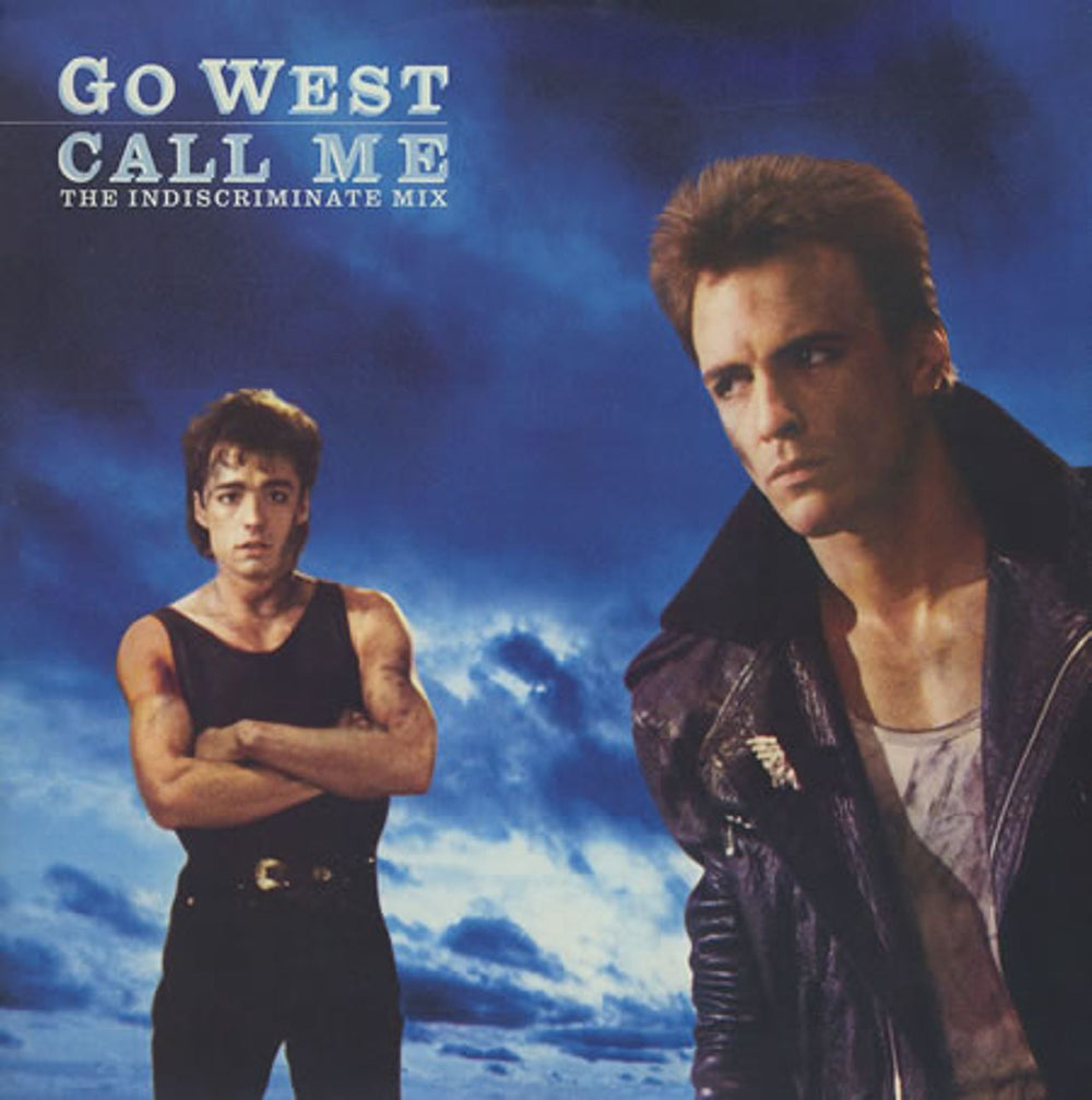 Go West Call Me UK 12" vinyl single (12 inch record / Maxi-single) GOWX1