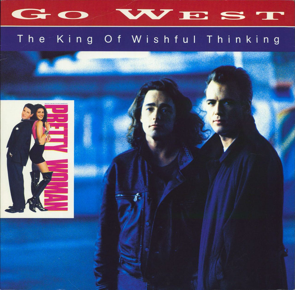 Go West The King Of Wishful Thinking UK 12" vinyl single (12 inch record / Maxi-single) GOWX8