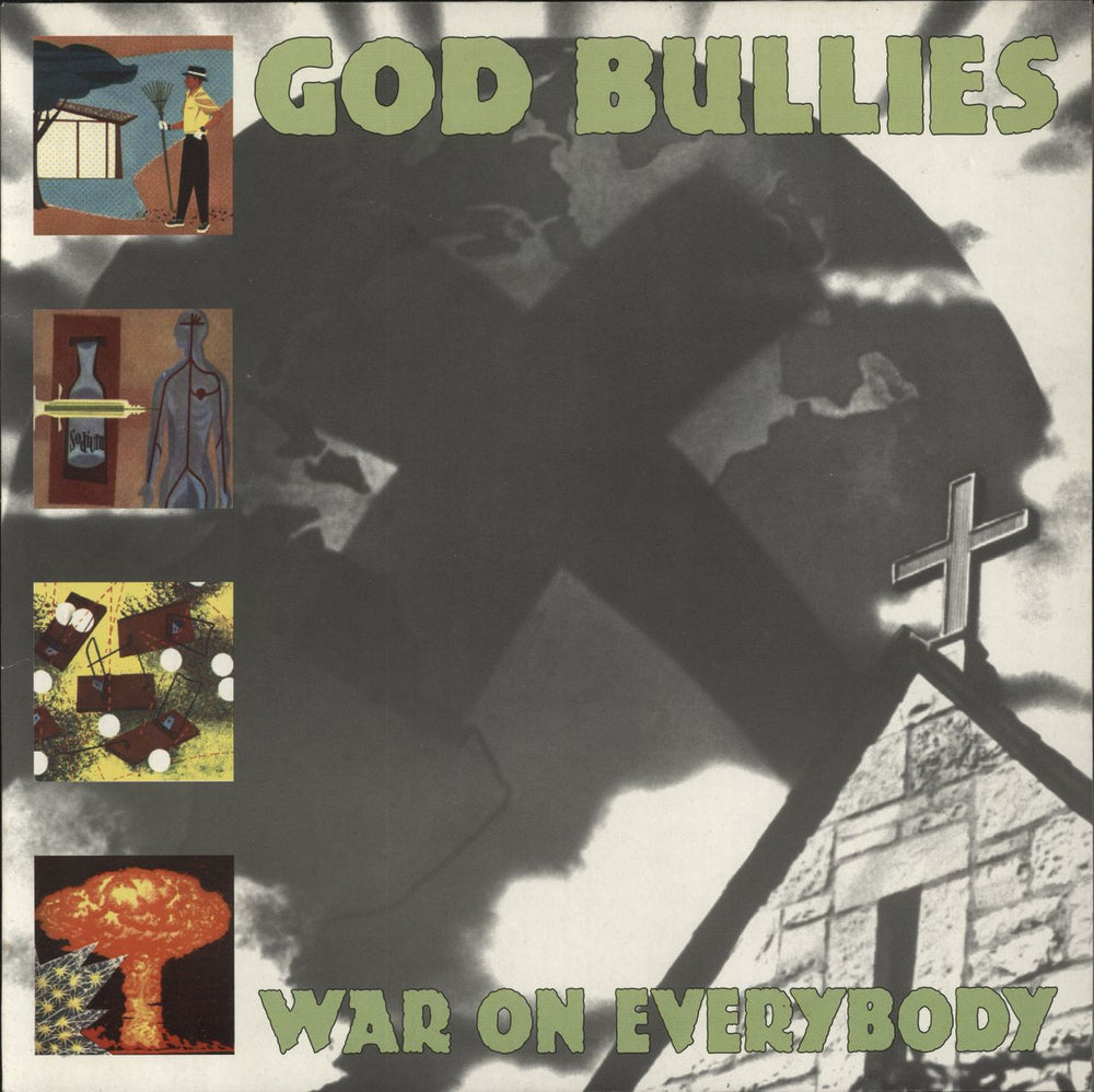 God Bullies War On Everybody US vinyl LP album (LP record) AMREP006