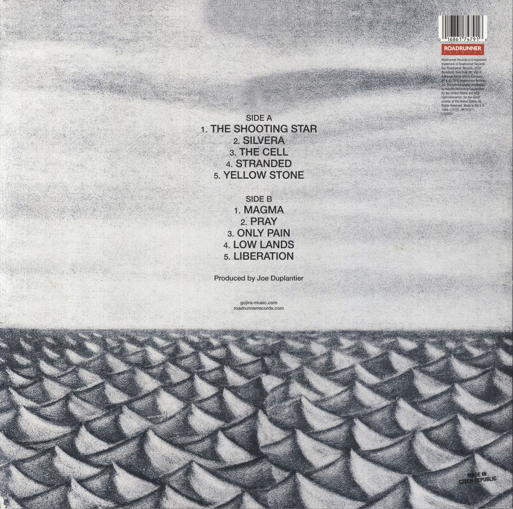 Gojira Magma - 180gm UK vinyl LP album (LP record) 016861747916