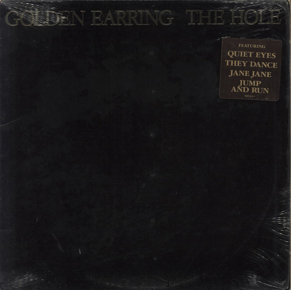 Golden Earring The Hole - stickered shrink US vinyl LP album (LP record) 90514-1