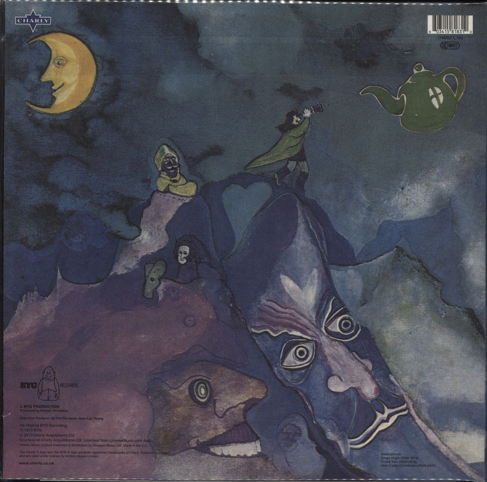 Gong Flying Teapot - Invisible 180 Gram Vinyl UK vinyl LP album (LP record) 803415818310