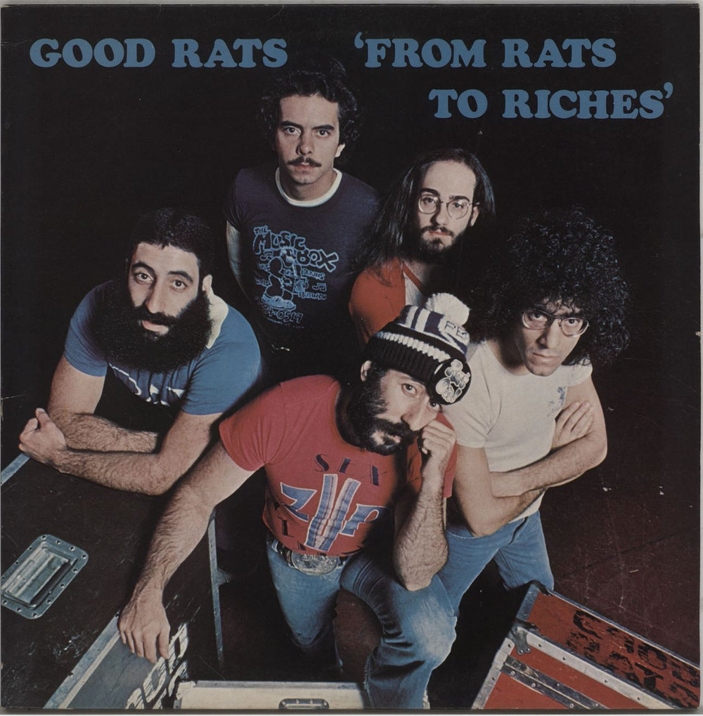 Good Rats From Rats To Riches UK vinyl LP album (LP record) RAD5