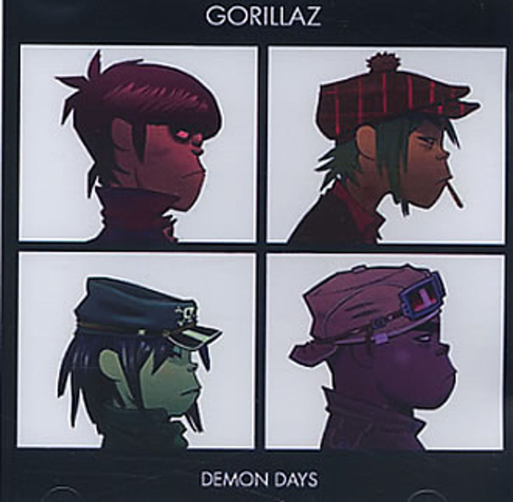 Gorillaz Demon Days US CD-R acetate CD-R ACETATE