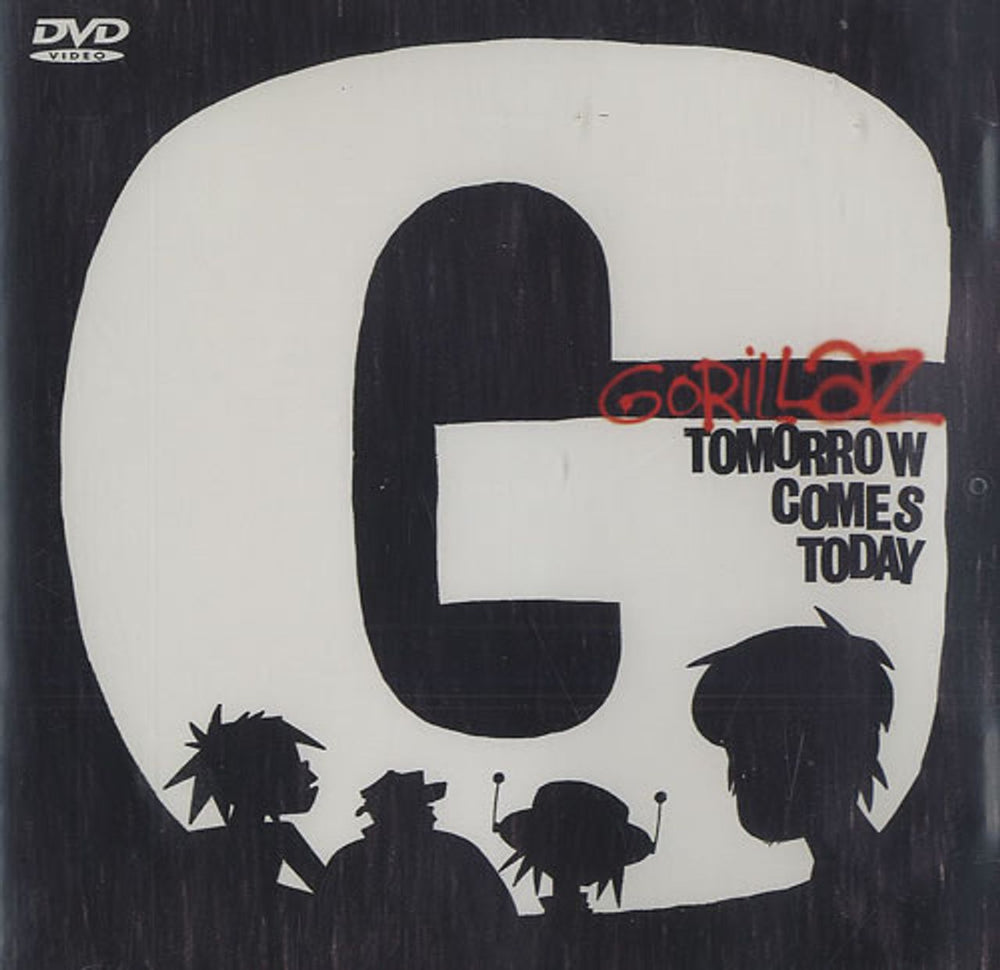 Gorillaz Tomorrow Comes Today UK DVD Single DVDR6673