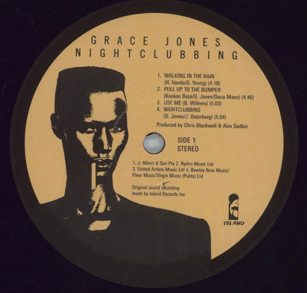 Grace Jones Nightclubbing - 180g German vinyl LP album (LP record) GJOLPNI817752