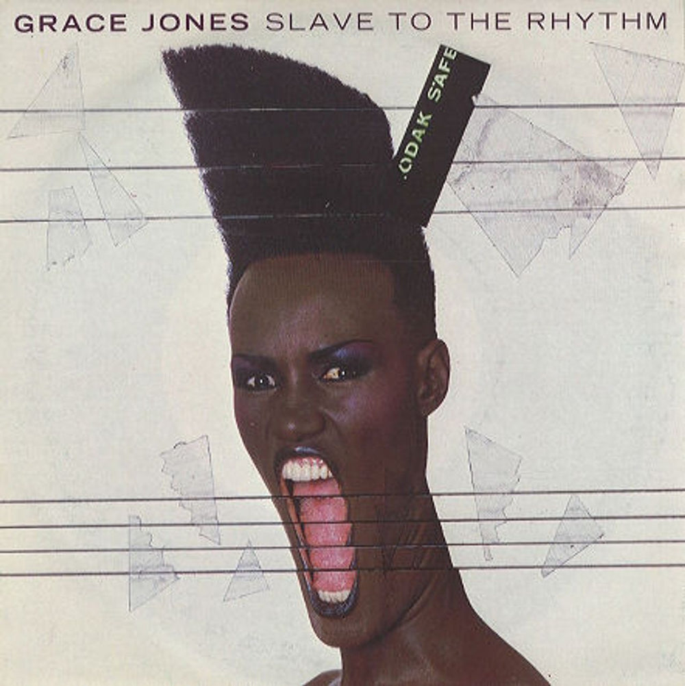 Grace Jones Slave To The Rhythm UK 7" vinyl single (7 inch record / 45) IS206