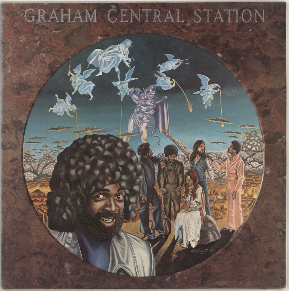 Graham Central Station Ain't No 'Bout-A-Doubt It UK Promo vinyl LP album (LP record) K56147