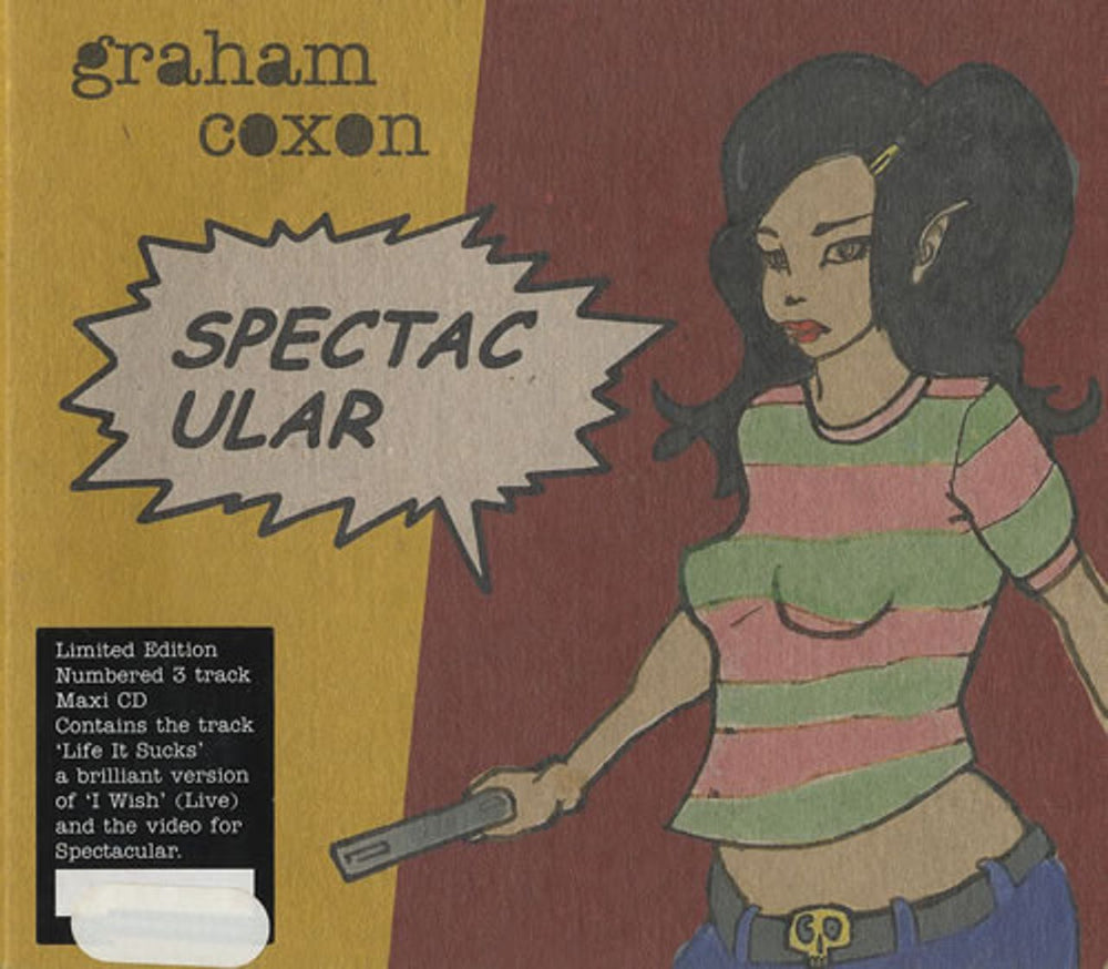 Graham Coxon Spectacular UK CD single (CD5 / 5") CDRS6643