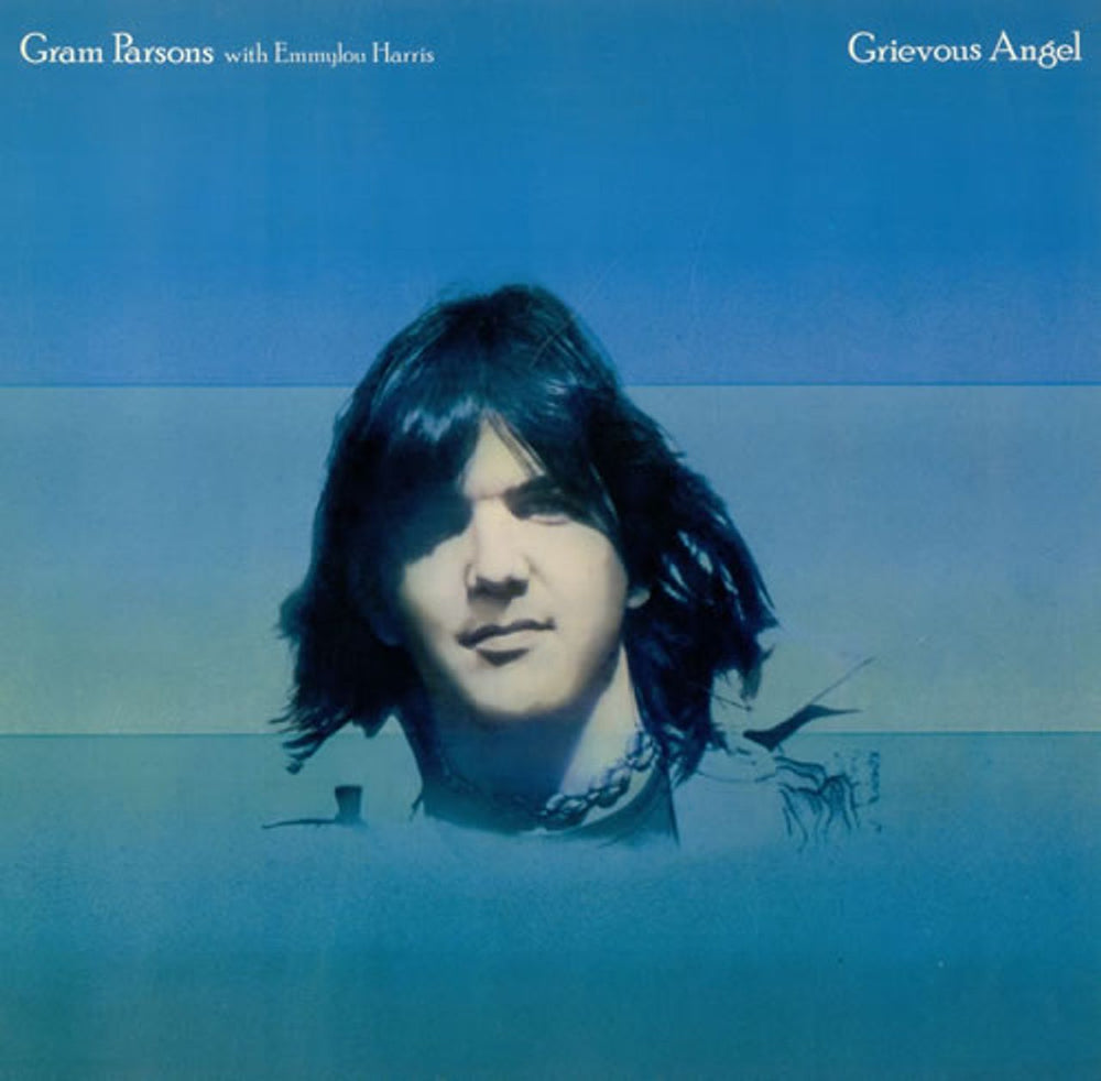 Gram Parsons Grievous Angel German vinyl LP album (LP record) REP54018