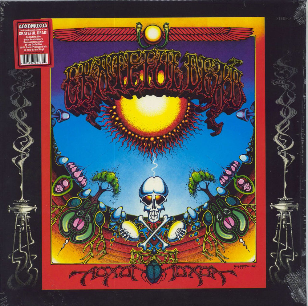 Grateful Dead Aoxomoxoa: Remastered - 180gm Vinyl - Sealed UK vinyl LP album (LP record) R1591257 / 603497847785