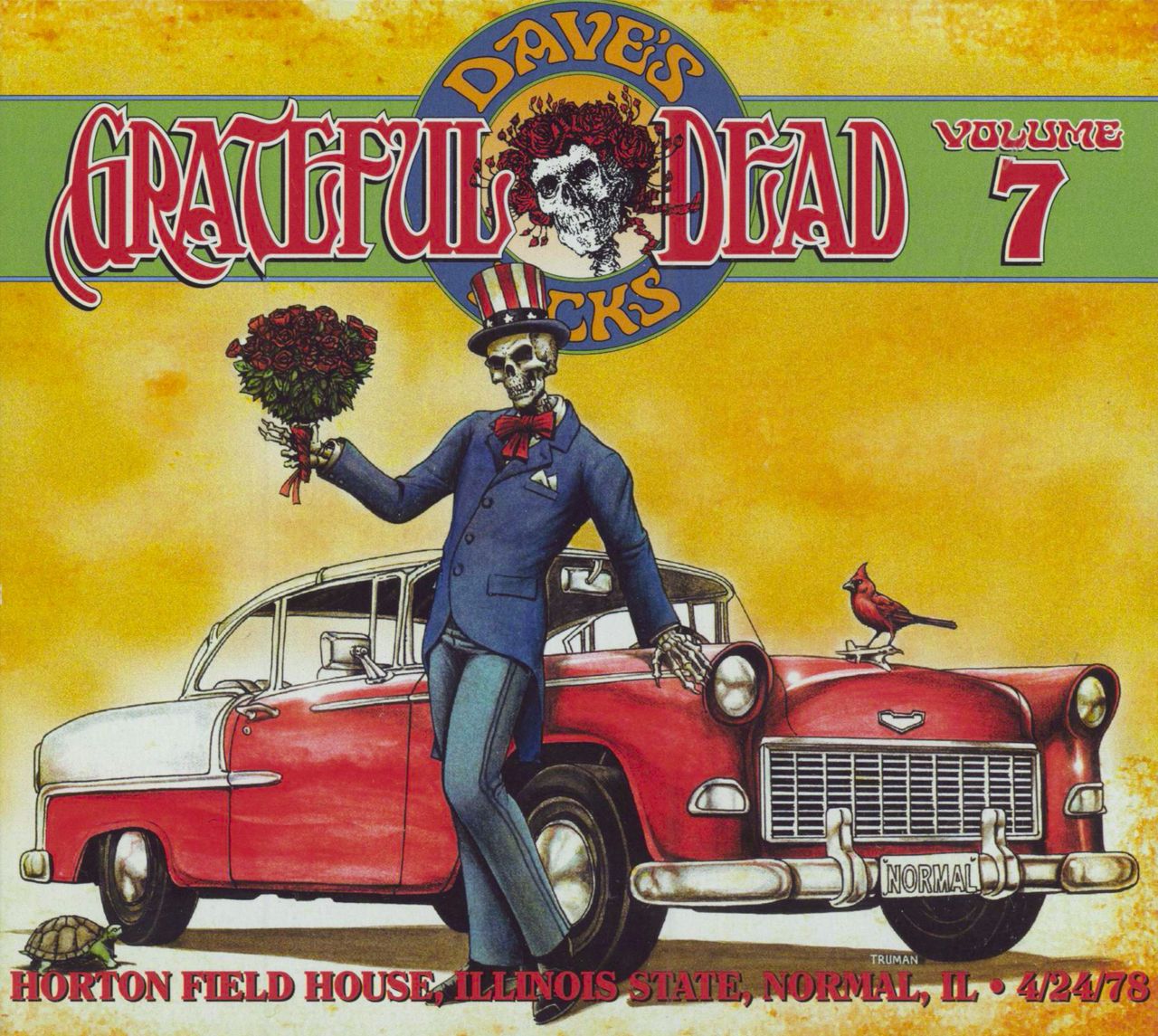 Grateful Dead Dave's Picks Volume 7: Horton Field House, Illinois State,  Normal, IL 4/24/78 US 3-CD set
