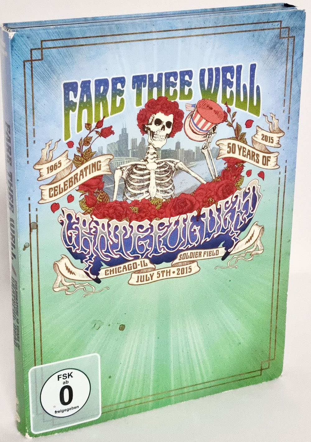 Grateful Dead Fare Thee Well - CD & Blu-Ray Set UK 2-disc CD/DVD set 081227952297