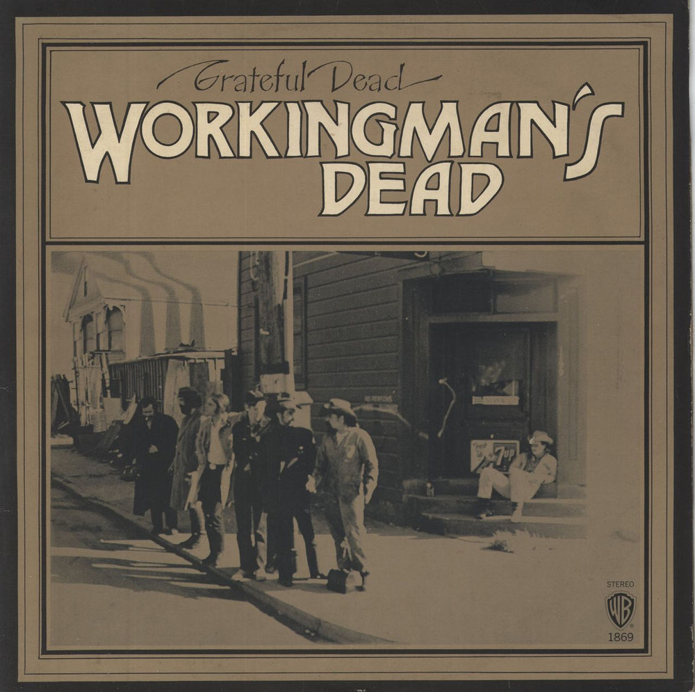Grateful Dead The Workingman's Dead - 1st - EX UK vinyl LP album (LP record) WS1869