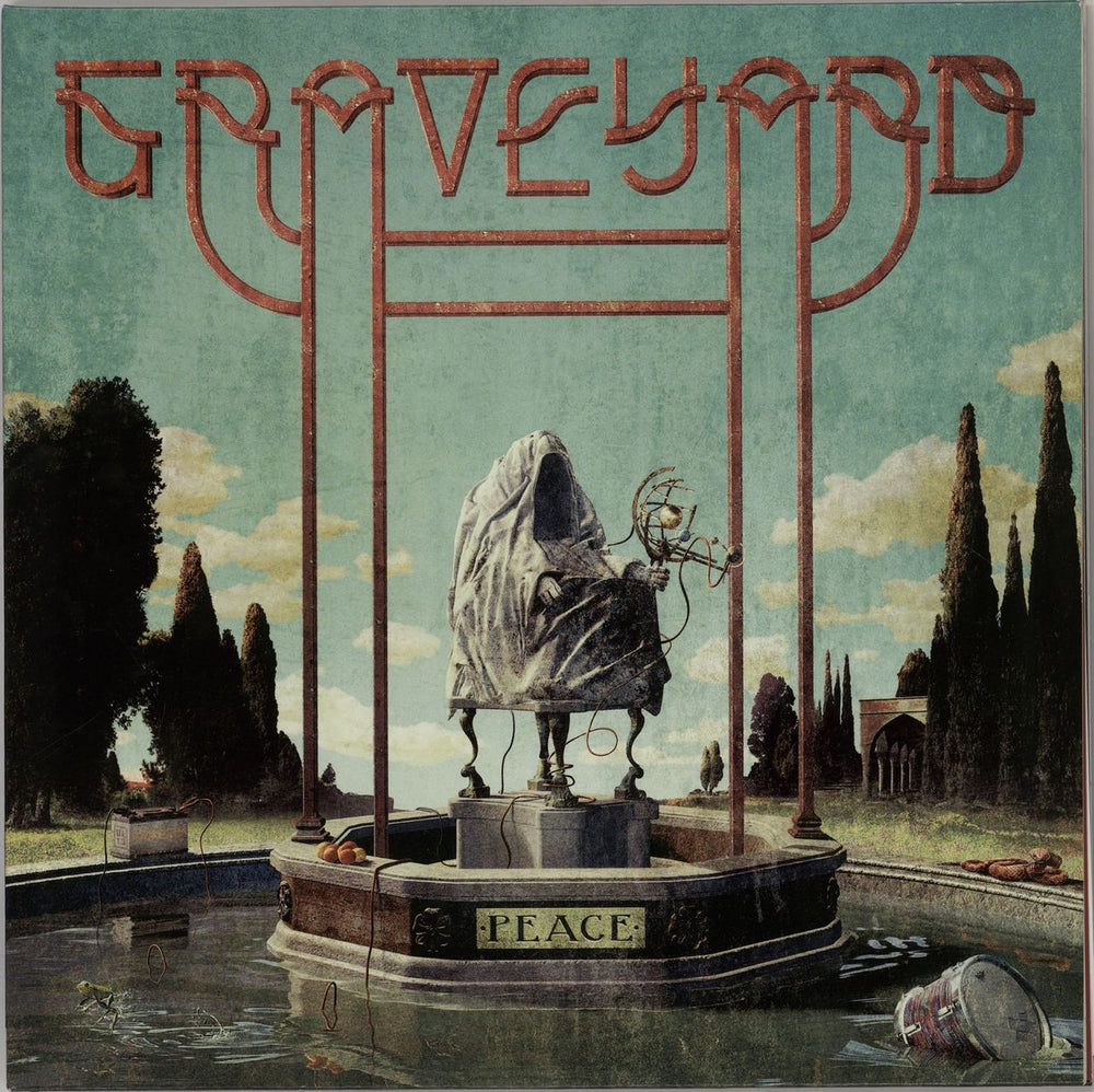 Graveyard Peace - Clear Vinyl German vinyl LP album (LP record) NB4405-1