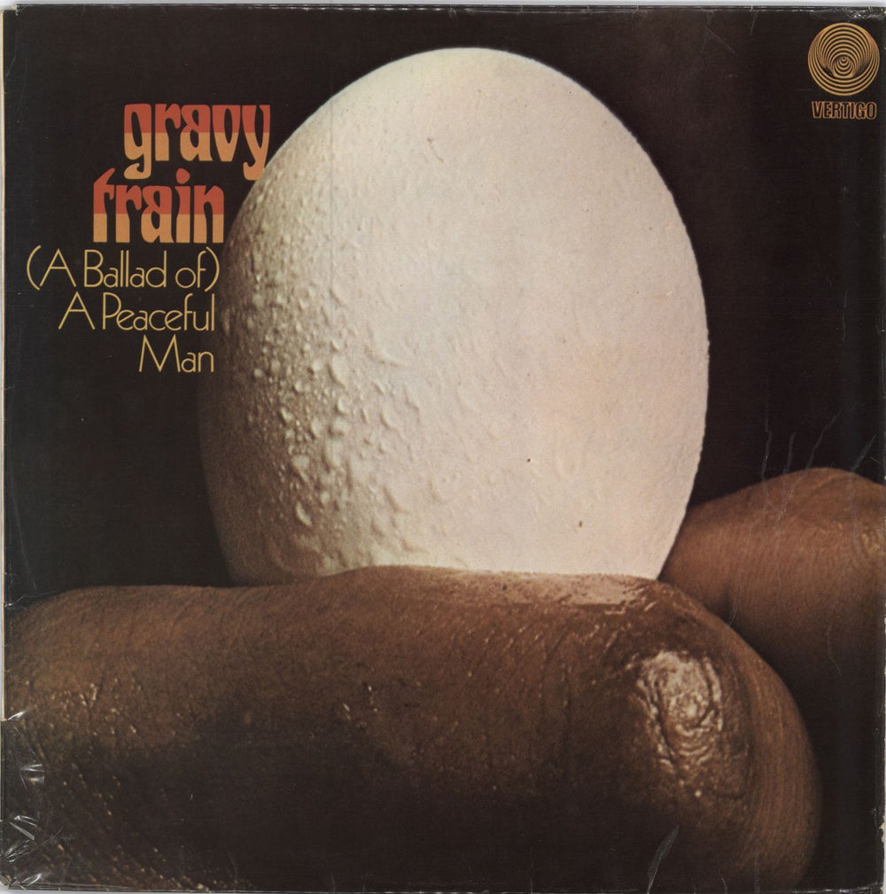 Gravy Train Ballad Of A Peaceful Man South African vinyl LP album (LP record) 6360051