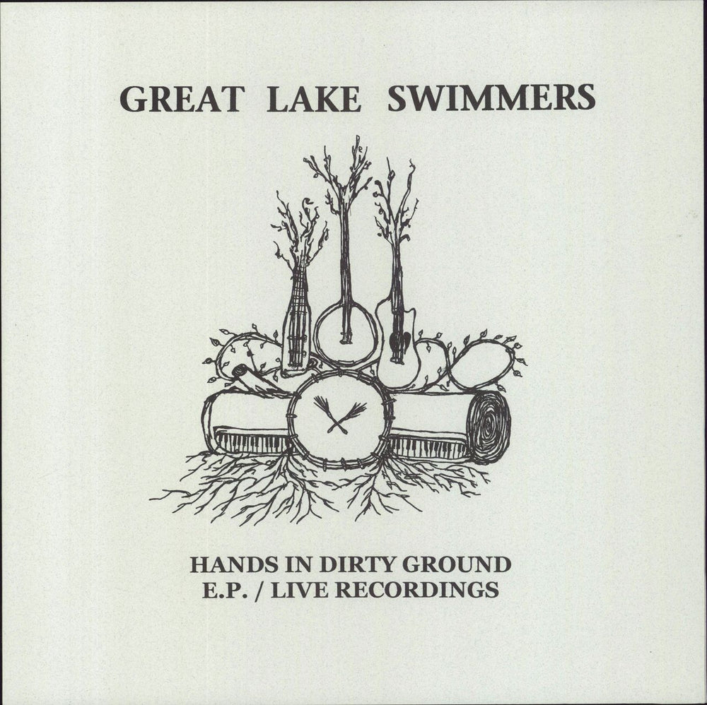 Great Lake Swimmers Hands In Dirty Ground E.P. / Live Recordings Canadian 12" vinyl single (12 inch record / Maxi-single) MAG040