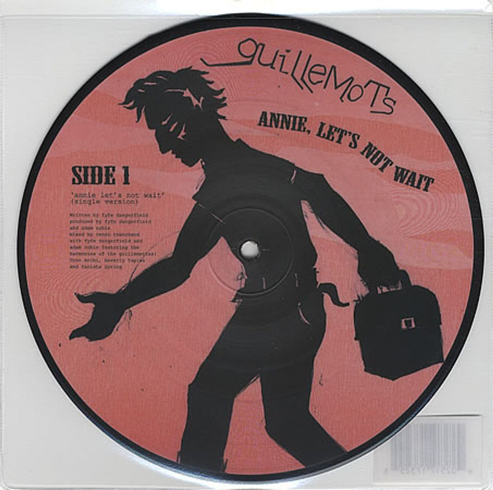 Guillemots Annie, Let's Not Wait UK 7" vinyl picture disc (7 inch picture disc single) 1717325