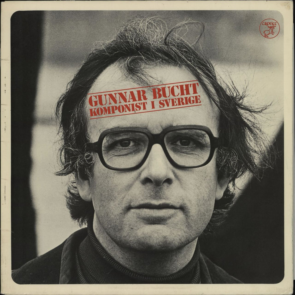 Gunnar Bucht Gunnar Bucht : Komponist I Sverige Swedish vinyl LP album (LP record) RIKSLP75