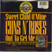 Guns N Roses Sweet Child O' Mine - Sticker Pack - Stickered Shrink UK 7" vinyl single (7 inch record / 45) 075992291477