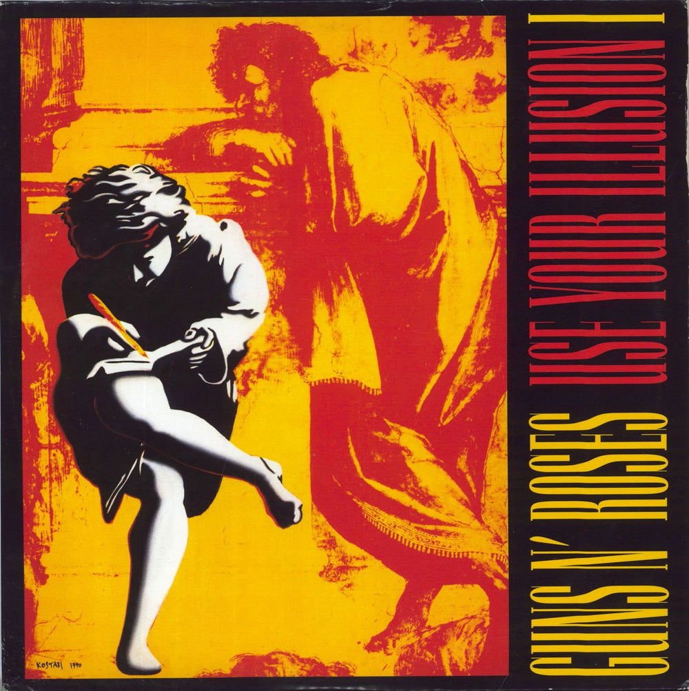 Guns N Roses Use Your Illusion - 180gm UK 4-LP vinyl album record set 0720642441510/2012