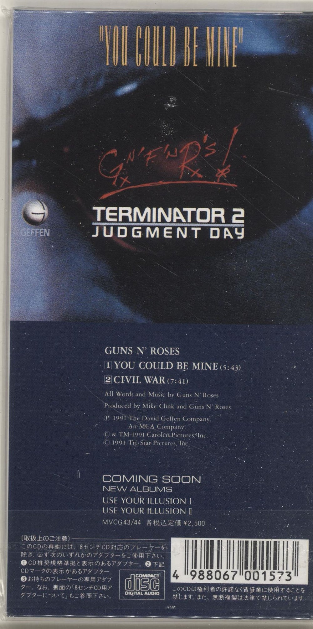 Guns N Roses You Could Be Mine Japanese 3" CD single (CD3) GNRC3YO19468