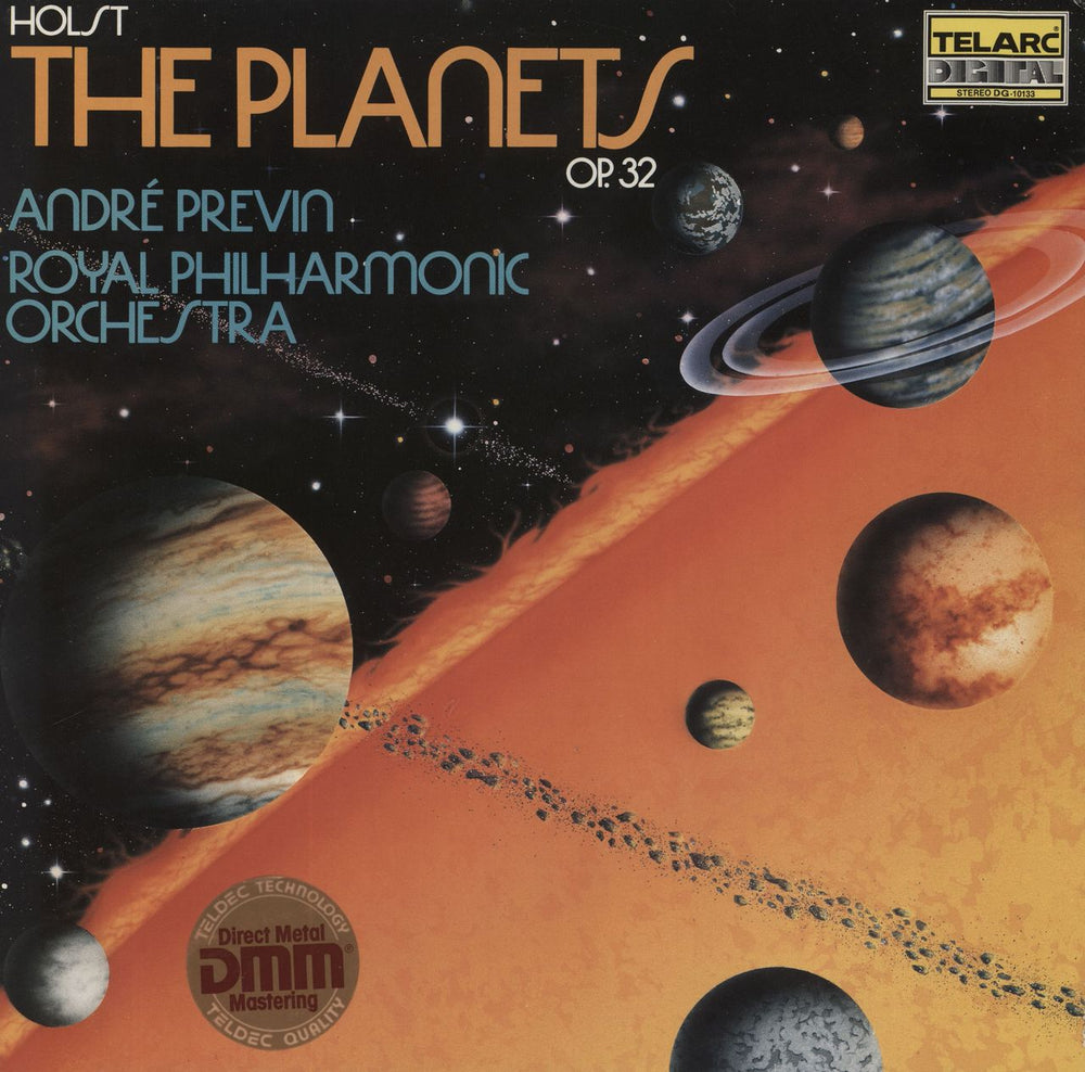 Gustav Holst Holst: The Planets Op. 32 German vinyl LP album (LP record) DG-10133