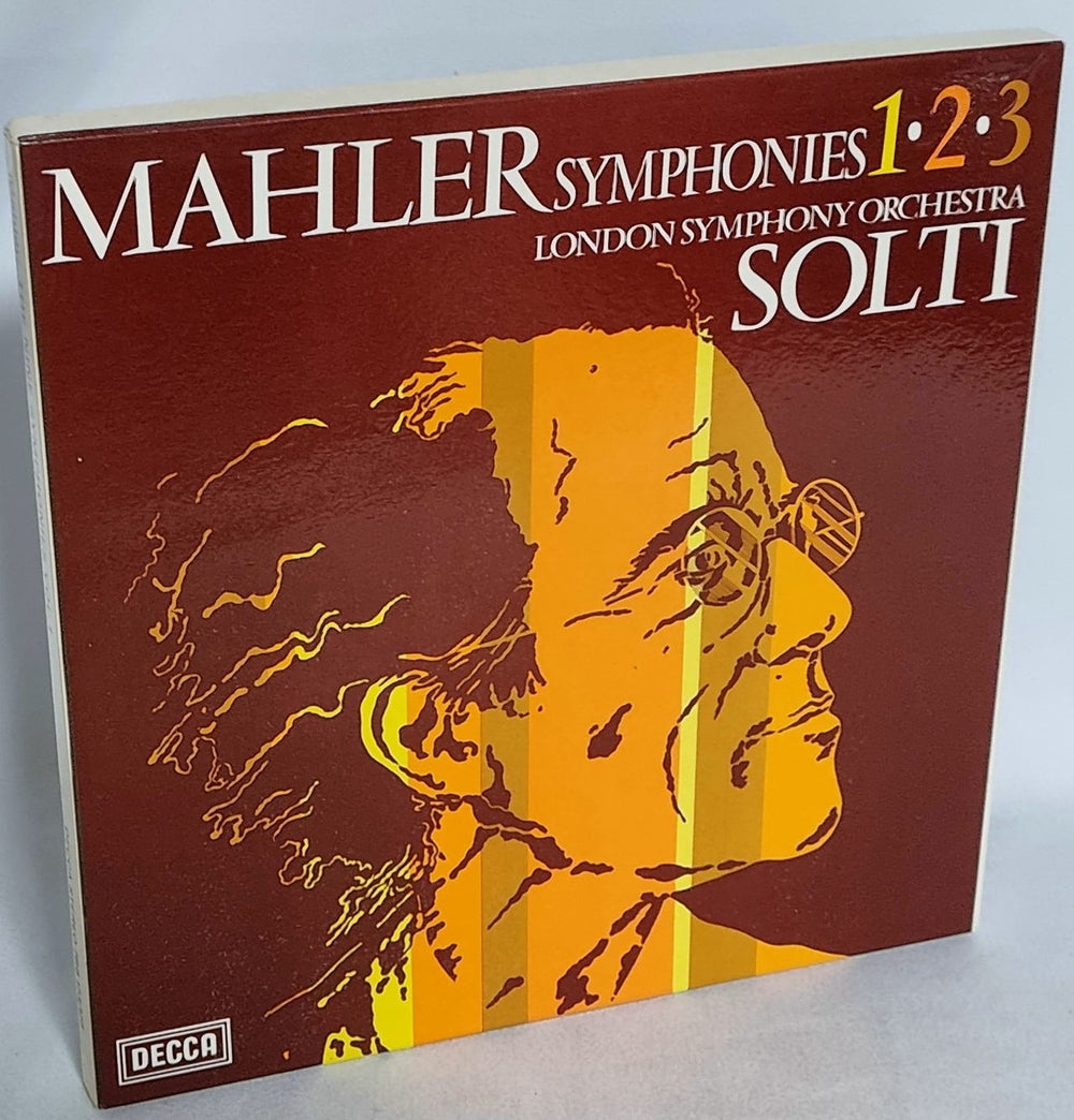 Gustav Mahler Mahler: Symphonies 1, 2 & 3 UK Vinyl Box Set 7BB173/177