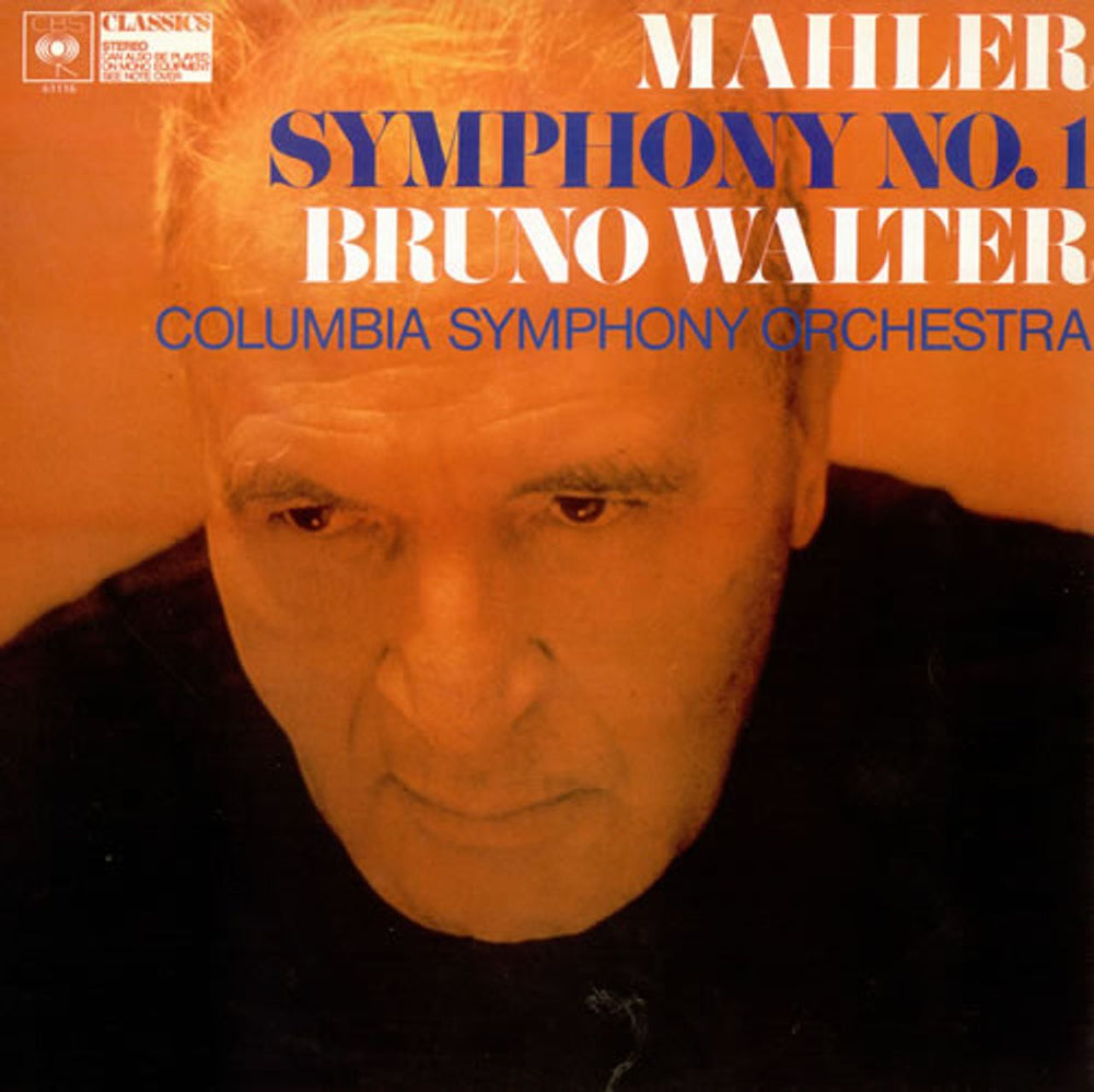 Gustav Mahler Symphony No. 1 UK vinyl LP album (LP record) 61116