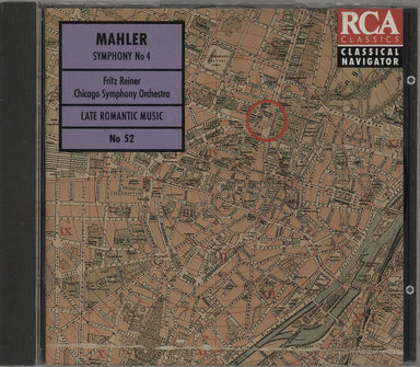 Gustav Mahler Symphony No 4 German CD album — RareVinyl.com