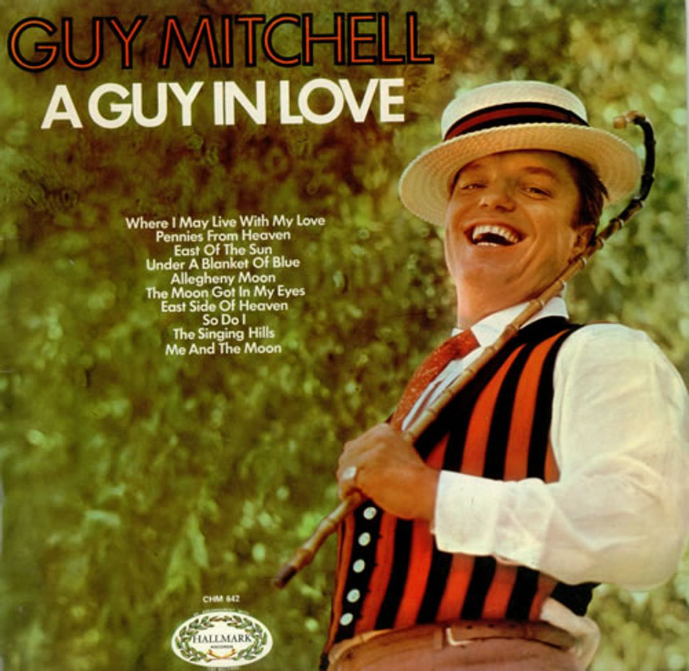 Guy Mitchell A Guy In Love UK vinyl LP album (LP record) CHM642