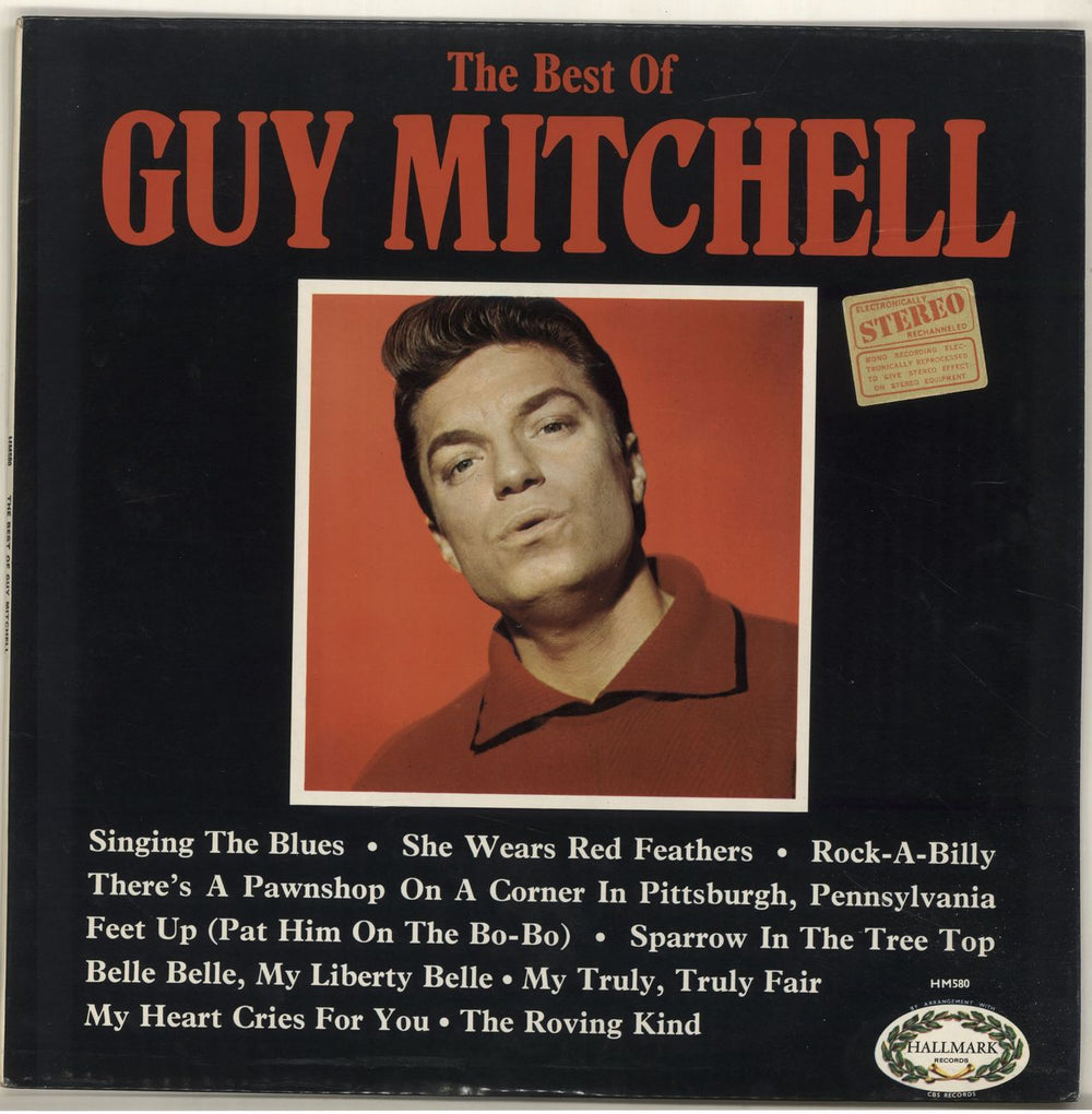 Guy Mitchell The Best Of Guy Mitchell UK vinyl LP album (LP record) SHM580