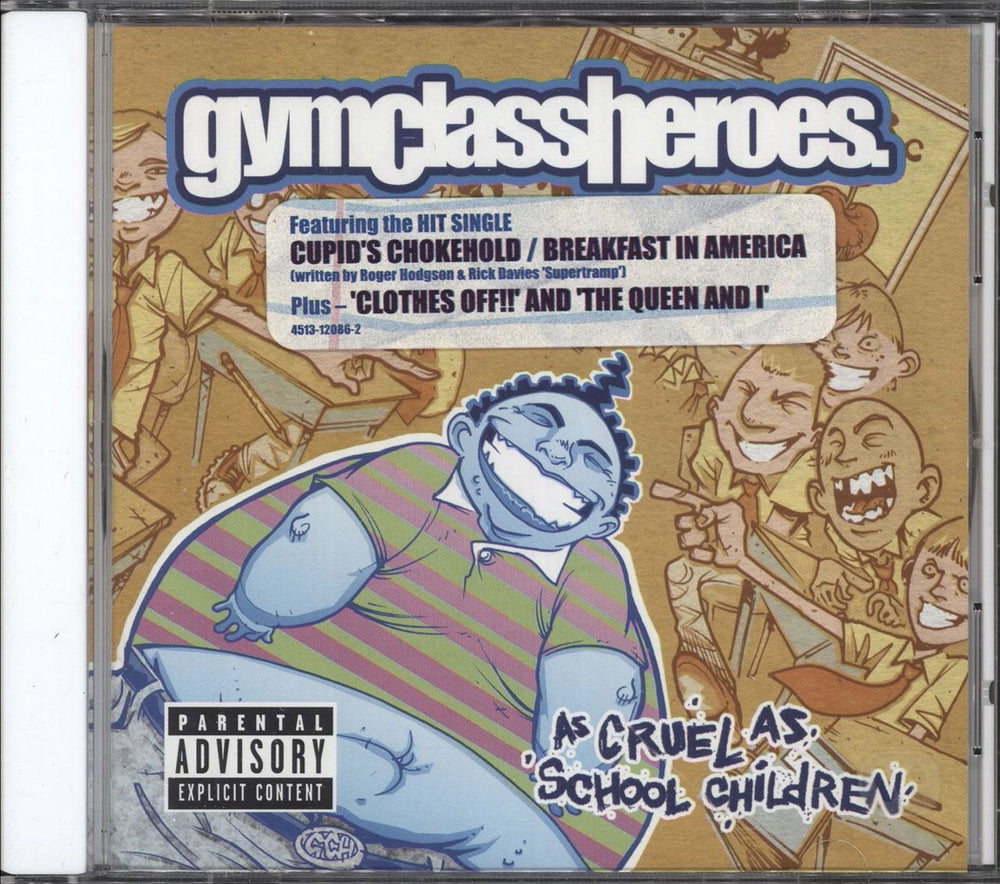 Gym Class Heroes As Cruel As School Children - 15 tracks UK CD album (CDLP) 4513-12086-2