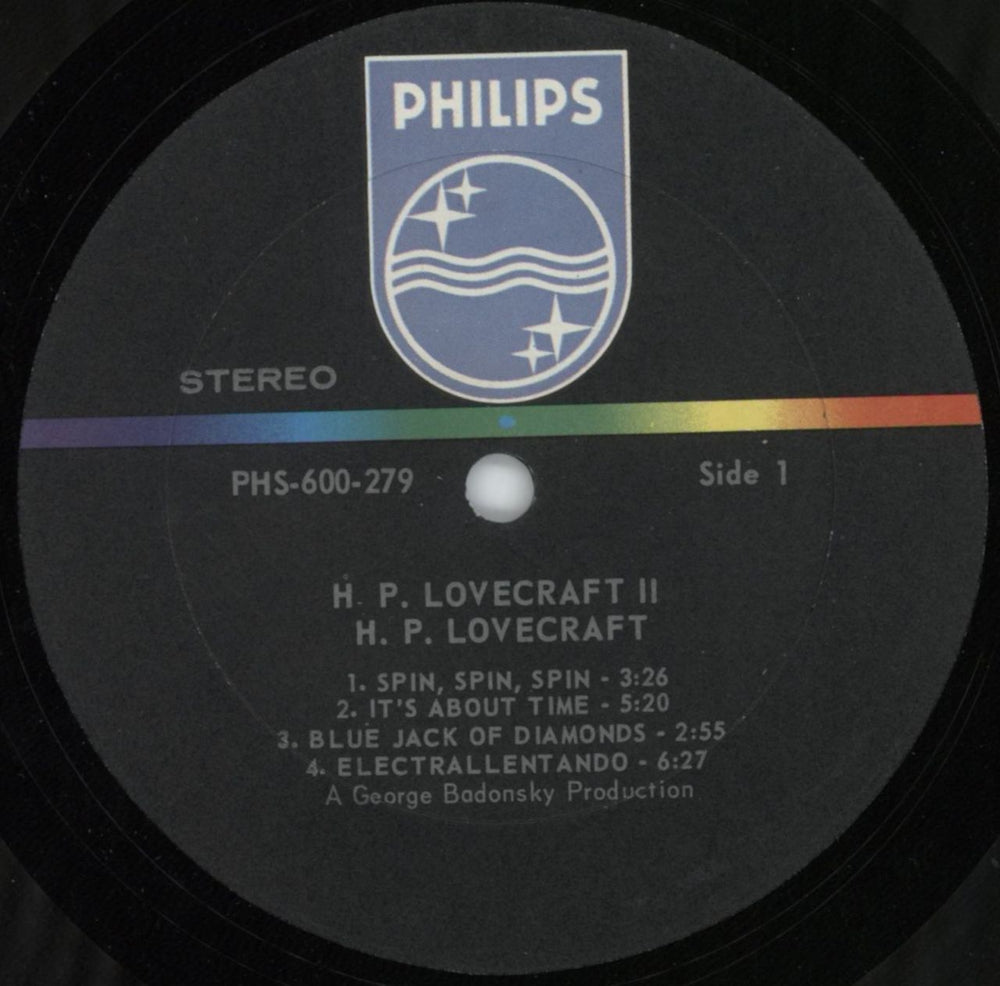 H.P. Lovecraft H.P. Lovecraft II US vinyl LP album (LP record) HPLLPHP816006