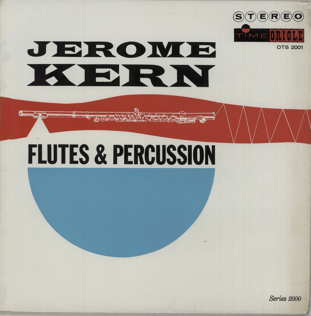 Hal Mooney Jerome Kern - Flutes & Percussion UK vinyl LP album (LP record) OTS2001