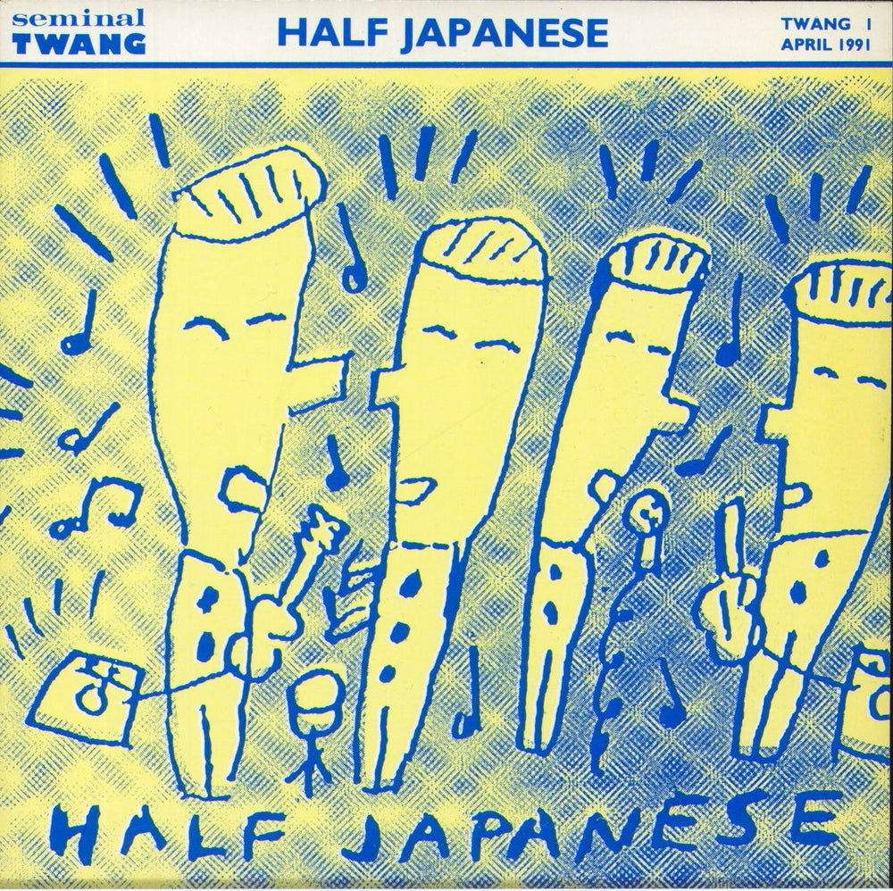 Half Japanese Everybody Knows UK 7" vinyl single (7 inch record / 45) TWANG1